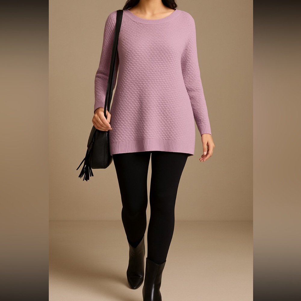 - In Every Story - 100% cotton - Lilac Sweater